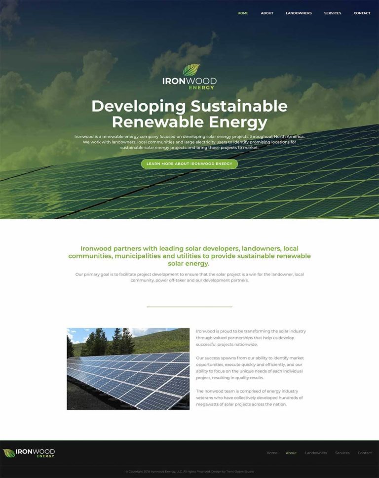Ironwood Energy Website